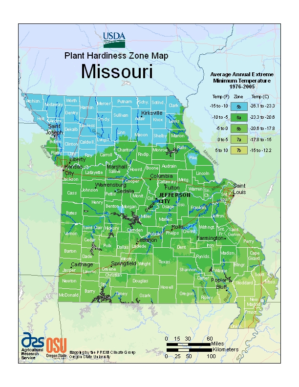 Hardiness mo Map Image