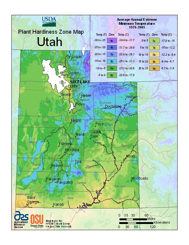 Hardiness ut Map Image