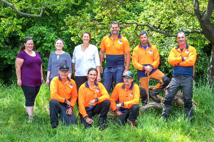 family tree service team photo