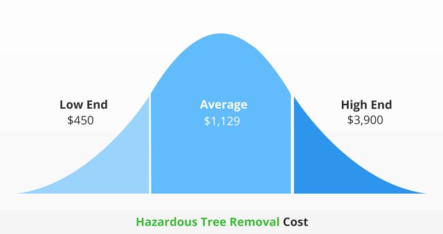 hazardous tree removal cost