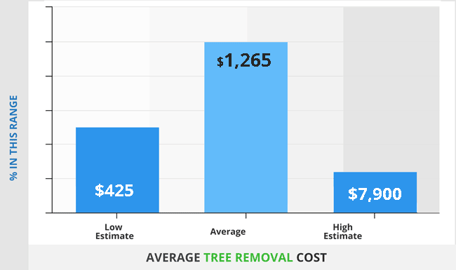 tree removal cost inforgraphic2022