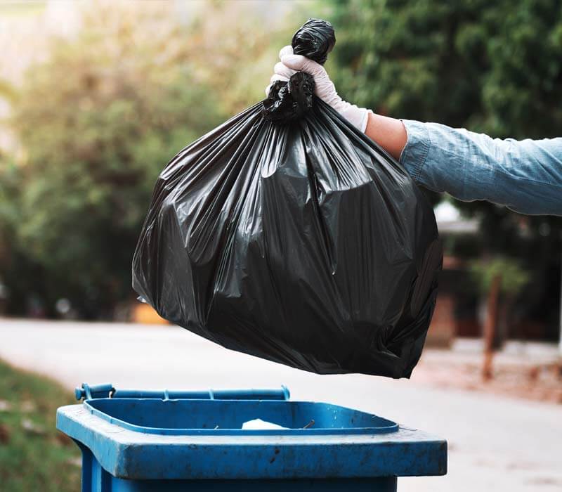 Disposing of Garbage Regularly